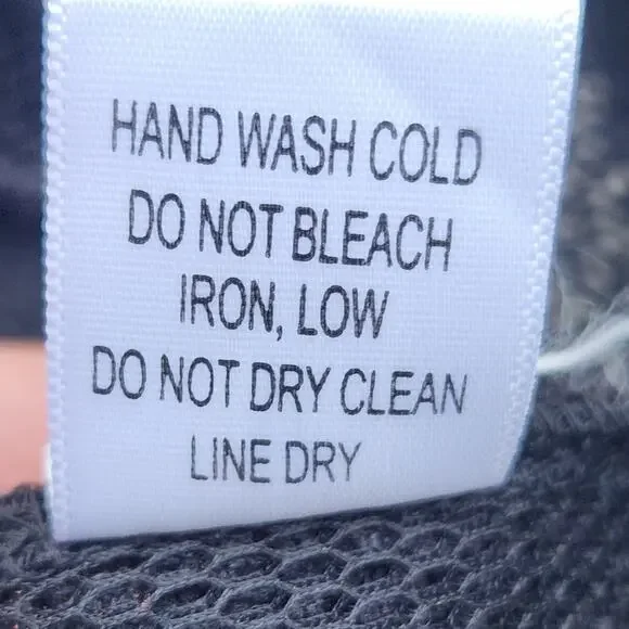 Ups & Downs Sheer Duster Jacket Womens S Black Lace FairyGoth Cottagecore Witchy - Picture 9 of 9